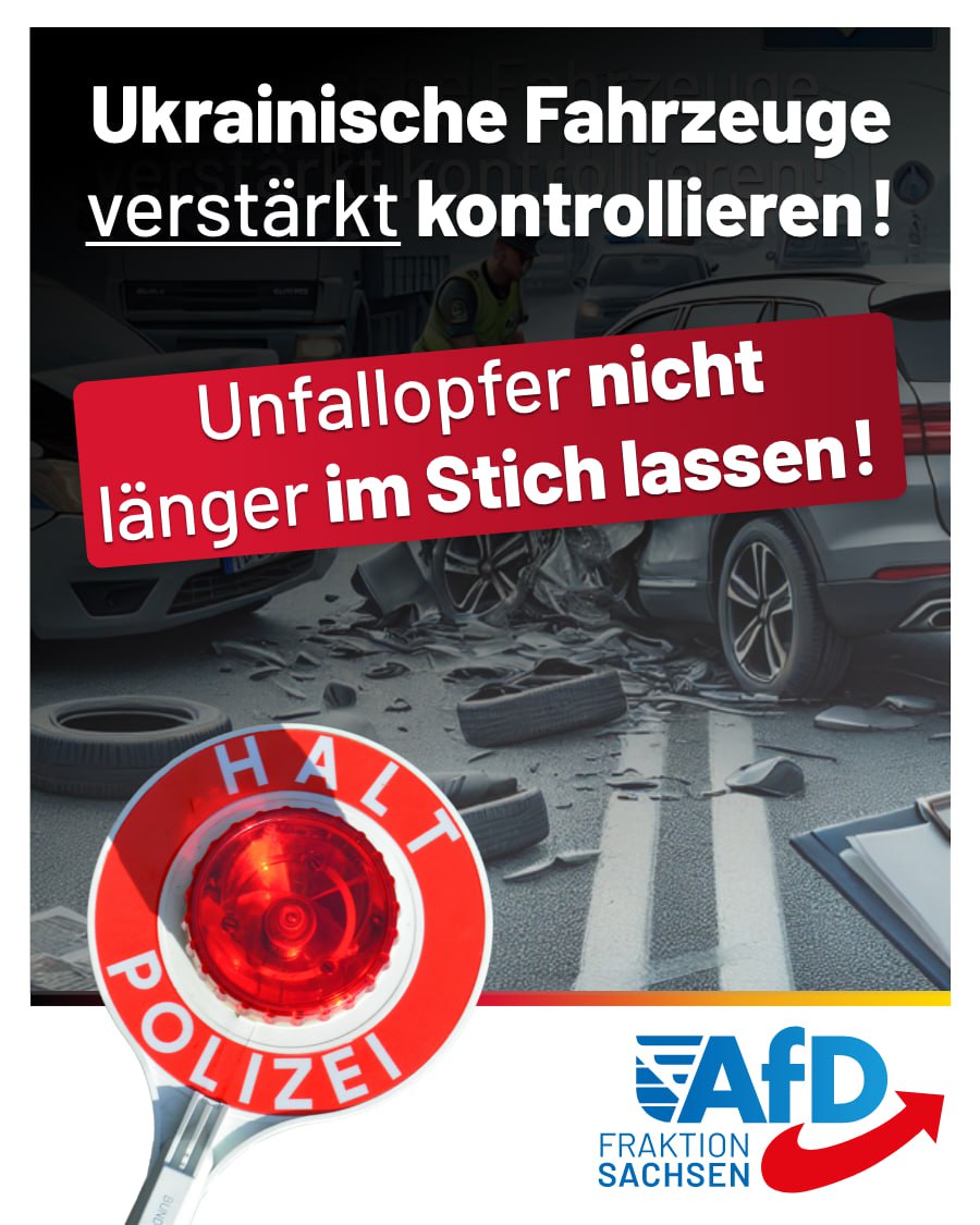 Unfall Symbolbild (AfD-Fraktion Sachsen)