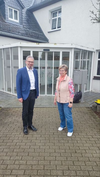 Treffen mit Bürgermeister Hentschel, Frauenstein, Frühjahr 2025