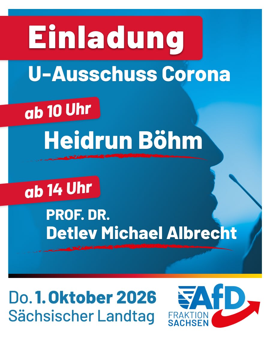 Grafik: AfD Fraktion Sachsen, Corona UA, 1.10.2026