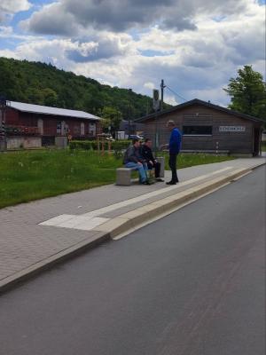 Im Gespräch mit Jugendlichen