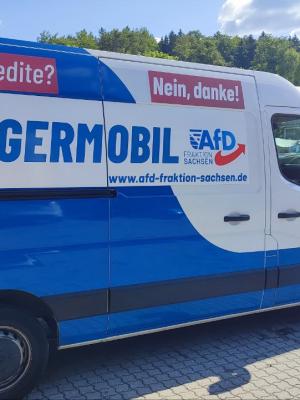 Das Bürgermobil der Fraktion ...