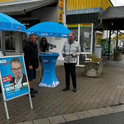 Infostand am 02.08.