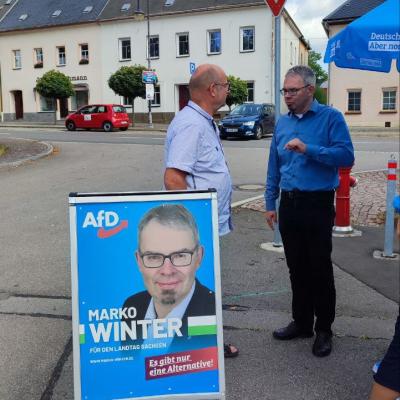 Infostand am 09.08.