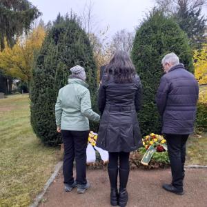 Gedenkstein in Freiberg