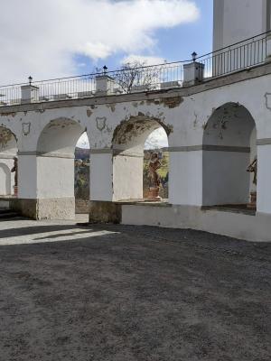 Innenhof des Schlosses